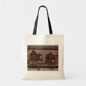 Tote Bag Maisons avec buanderie (Seeburg II) d'Egon Schiele (Devant)