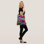 TOTE BAG MAISONS COMMUNAUTÉ MAISON COLORÉE (Sur le modèle)