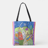 Tote Bag Maisons d'art folklorique branchées (Dos)