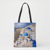 Tote Bag Maisons grecques traditionnelles (Devant)