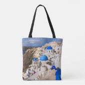 Tote Bag Maisons grecques traditionnelles (Dos)