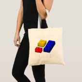 Tote Bag Maître Constructeur Maillot Bâtiment Enfants Jouet (Devant (produit))