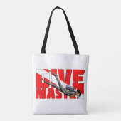 Tote Bag Maître de plongée (Dos)