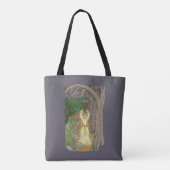 Tote Bag Maîtresse Eldritch (Fairy Lady in Woods) (Dos)