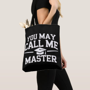 Tote Bag Maîtrise drôle MBA Éducation Diplôme