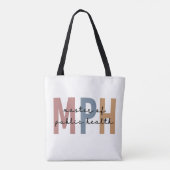 Tote Bag Maîtrise en santé publique du MPH (Dos)