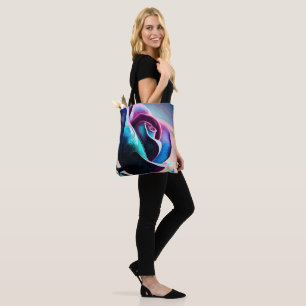 Tote Bag Majesté de minuit : La beauté noire des Roses noir