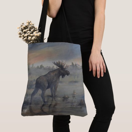 Tote Bag Majestic Moose (De près)