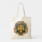 Tote Bag Majesty Family Crest Nom (Dos)