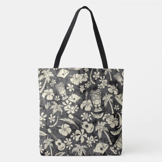 Tote Bag Makapuu Beach Hawaiian Batik Beach Bag (Devant)