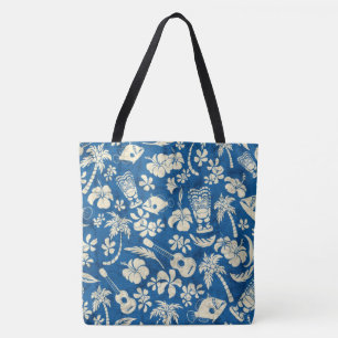 Tote Bag Makapuu Beach Hawaiian Batik Beach Bag