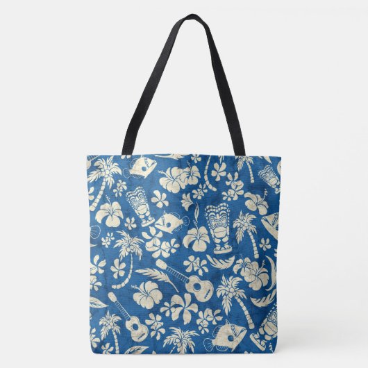 Tote Bag Makapuu Beach Hawaiian Batik Beach Bag (Devant)