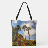 Tote Bag Makauwahi Cave Palms, Kauai, Hawaiian Beach Bag (Dos)