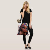 Tote Bag Make It Happen CHIBI DOLL  (Sur le modèle)