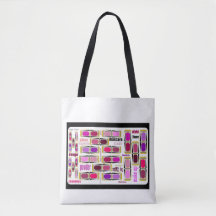 Tote bag make-up