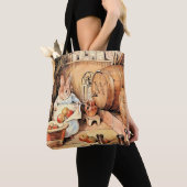 Tote Bag "Making Apple Cider" de Beatrix Potter (De près)