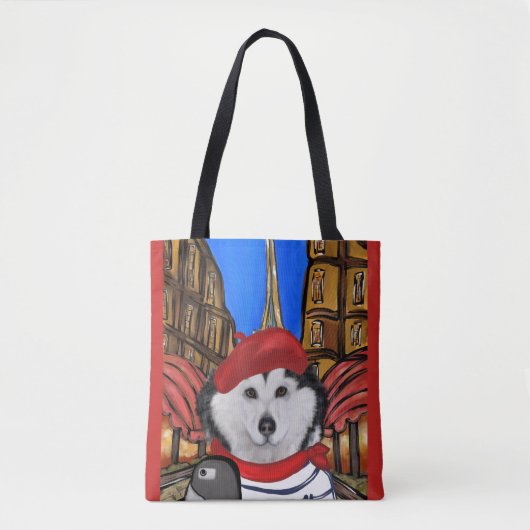 Tote Bag Malamute d'Alaska (Devant)