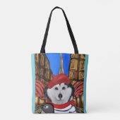 Tote Bag Malamute d'Alaska (Dos)