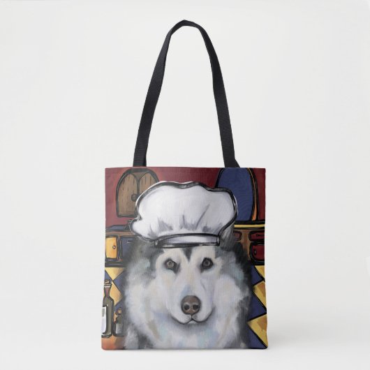 Tote Bag Malamute d'Alaska (Devant)