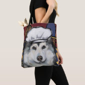 Tote Bag Malamute d'Alaska (De près)