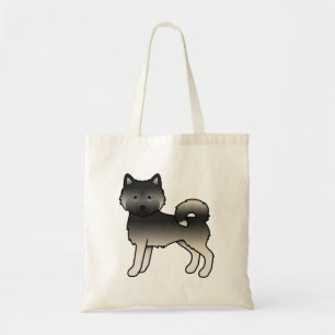 Tote Bag Malamute d'Alaska Agouti Chien de Dessin Animé Mig