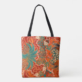 Tote Bag Malaysian Batik : Beau Motif d'art. (Dos)