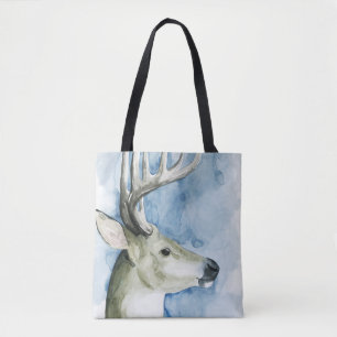 Tote Bag Mâle errant - aquarelle