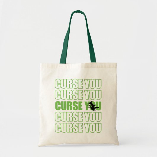 Tote Bag Malédiction De Sorcière Vous Malérez (Devant)