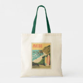 Tote Bag Malibu, Californie (Dos)