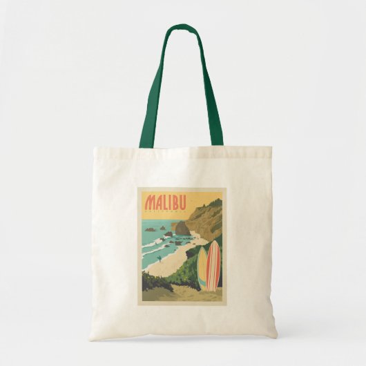 Tote Bag Malibu, Californie (Devant)