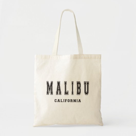 Tote Bag Malibu la Californie (Devant)