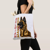 Tote Bag Malinois belge (De près)
