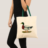 Tote Bag Mallard Duck Drake (Devant (produit))