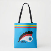 Tote Bag Malte Oeil coloré (Devant)