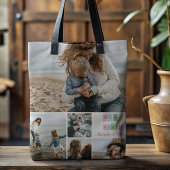 Tote Bag Mama Made Magic Patchwork Photo