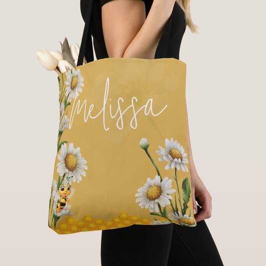 Tote Bag Mama To Bee Honeybee Thème Personnalisé