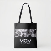 Tote Bag Maman a établi Bold Black 3 Photo (Devant)