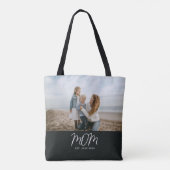 Tote Bag Maman a établi la photo de script (Dos)
