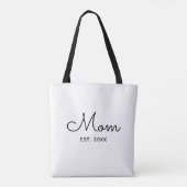 Tote Bag Maman a établi la typographie moderne (Dos)