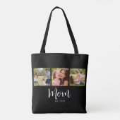 Tote Bag Maman a établi le script noir 3 Photo (Dos)