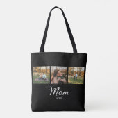 Tote Bag Maman a établi le script noir 3 Photo (Dos)