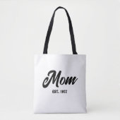 Tote Bag Maman a établi nouveau cadeau maman (Devant)