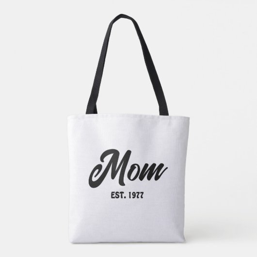 Tote Bag Maman a établi nouveau cadeau maman (Dos)