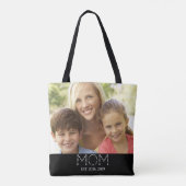 Tote Bag Maman a établi Photo (Dos)