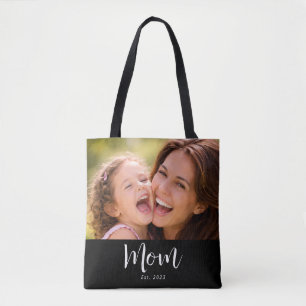 Tote Bag Maman a établi un script photo noir