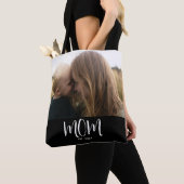 Tote Bag Maman a établi un script photo noir (De près)