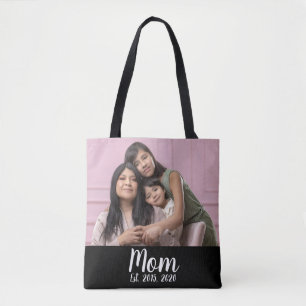 Tote Bag Maman a établi un script photo noir