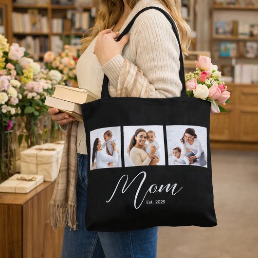Tote Bag Maman a établi un script photo noir