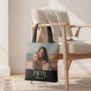 Tote Bag Maman a établi un script photo noir