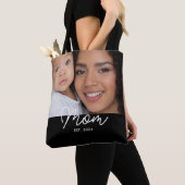 Tote Bag Maman a établi un script photo noir (De près)
